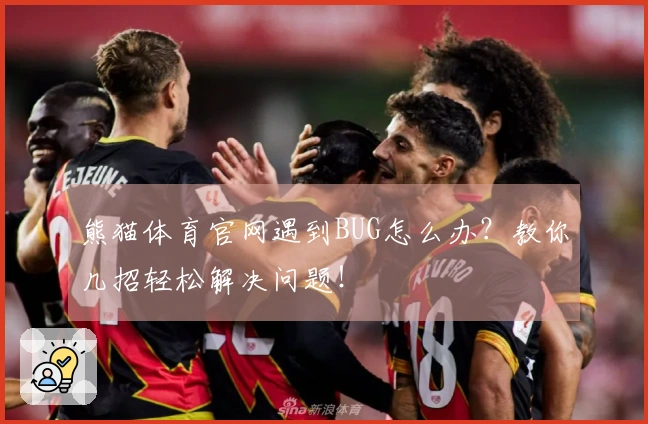 熊猫体育官网遇到BUG怎么办?教你几招轻松解决问题!